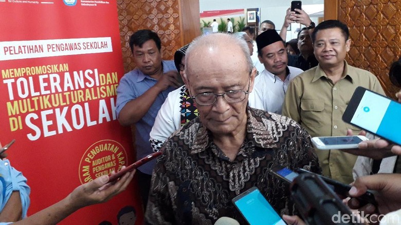 Cegah Intoleransi, Buya Syafii Minta Mapel Agama Tak Sebatas Kognitif Cegah Intoleransi, Buya Syafii Minta Mapel Agama Tak Sebatas Kognitif