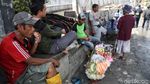 Potret Penjual Air Bersih di Utara Jakarta