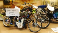 Miniatur motor ini karya narapidana dari Rutan Kapuas Kalteng.