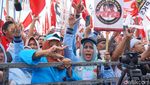 Saat Bendera Garbi dan PKS Berdampingan di Kampanye Prabowo