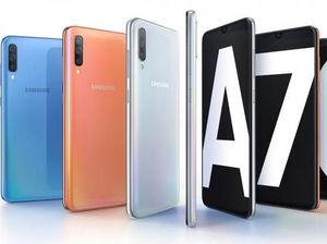 Galaxy A70 Debut dengan Layar Tinggi