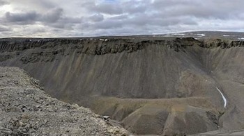 Lalu ada Tebing Astronot yang memberikan penampakan alam mirip di Mars. Foto: Dok. Google