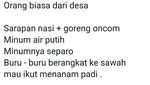Kocak! Berbagai Cuitan Sarapan ala Orang Kaya Sampai Orang Desa