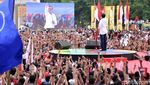 Potret Enerjik Jokowi Saat Kampanye Terbuka di Dumai