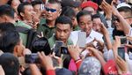 Potret Enerjik Jokowi Saat Kampanye Terbuka di Dumai