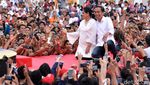 Potret Enerjik Jokowi Saat Kampanye Terbuka di Dumai