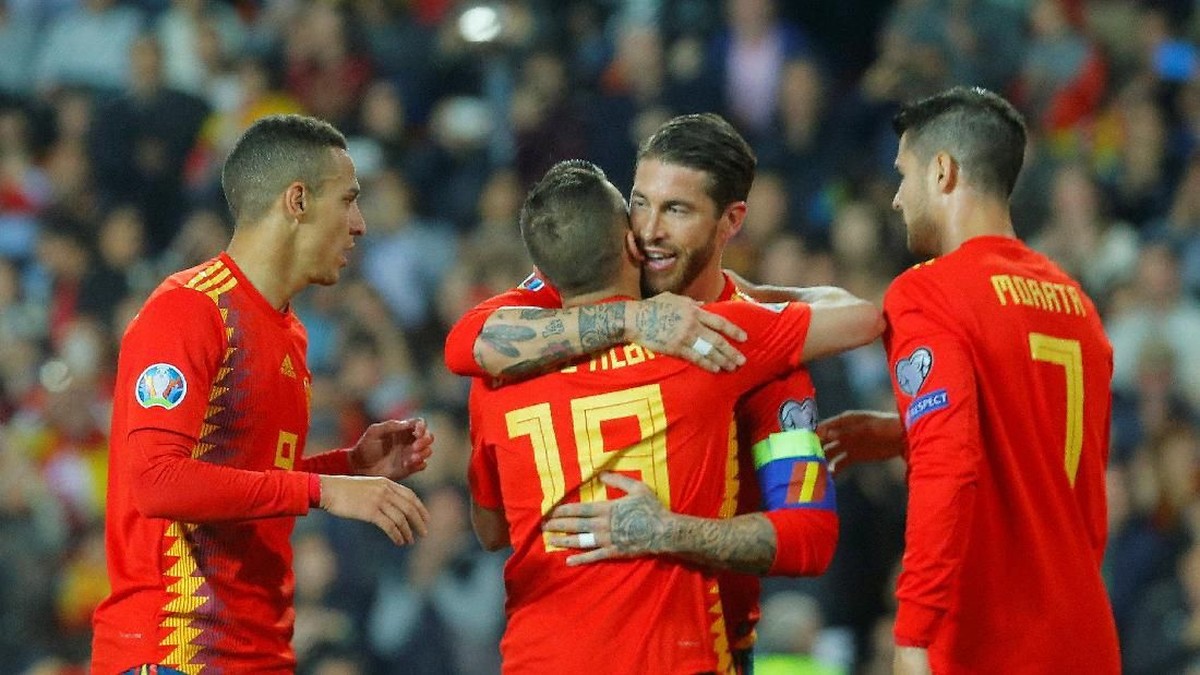 Timnas Spanyol dinilai kurang tajam di depan gawang lawan (Heino Kalis/REUTERS)