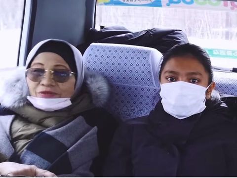 Kedekatan Ariel 'NOAH' dan Sang Putri, Ajak Liburan ke Jepang