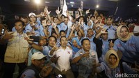 Caleg yang tergabung dalam partai koali  termasuk Kamrussamad caleg partai Gerindra dari Dapil Jakarta Utara dan Jakarta Barat ikut hadir dan di meriahkan oleh para pendukungnya. dok. BPN