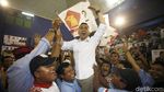 Aksi Caleg Dan Pendukung Meriahkan Kampanye Sandiaga Uno
