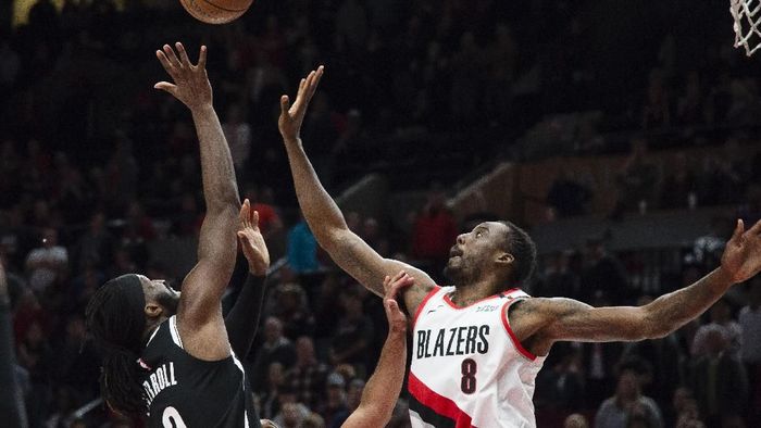 Portland Trail Blazers kalahkan Brooklyn Nets (Troy Wayrynen-USA TODAY Sports)