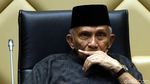 Bahas DPT Pemilu 2019, Begini Ekspresi Serius Amien Rais