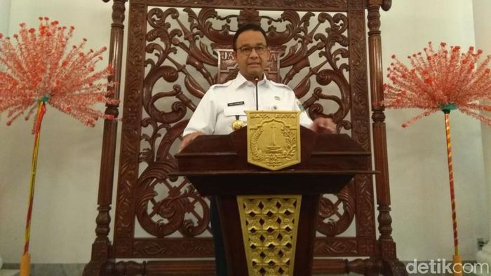 Gubernur DKI Jakarta Anies Baswedan/Foto: Fida/detikcom Gubernur DKI Jakarta Anies Baswedan/Foto: Fida/detikcom