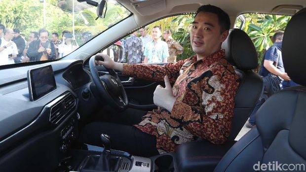 Managing Director of Sales Center PT Sokonindo Automobile, Franz Wang 