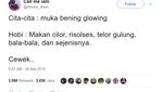 Kocaknya Korelasi Antara Cita-cita dan Hobi Ngemil Para Netizen