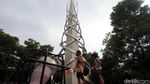 Diresmikan 2011, Begini Wajah Monumen Situ Gintung Terkini
