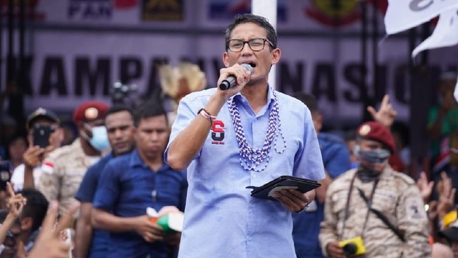 Sandi Terkini: Beda Pandangan soal Cantrang dan Duit Kampanye Rp 1,4 T