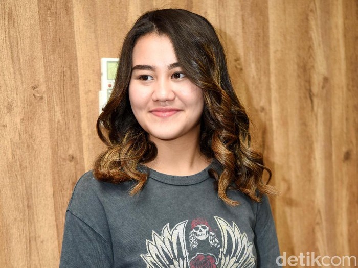 Aaliyah Massaid saat ditemui di kawasan Ancol.