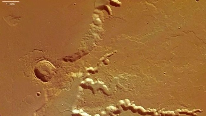 Ilustrasi planet Mars. (Foto: NASA) Ilustrasi planet Mars. (Foto: NASA)