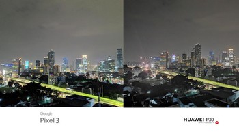 Foto 1 Pixel 3, foto 2 Huawei P30 Pro. Foto: Adi Fida Rahman/detikINET