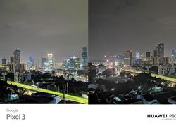 Blind Test Mengadu Mode Malam Huawei P30 dan Pixel 3