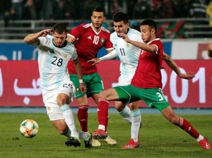 Bukan Messi, Angel Correa Pahlawan Argentina Atasi Maroko