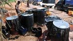 Mengintip Lokasi Pengeboran Minyak Ilegal di Jambi