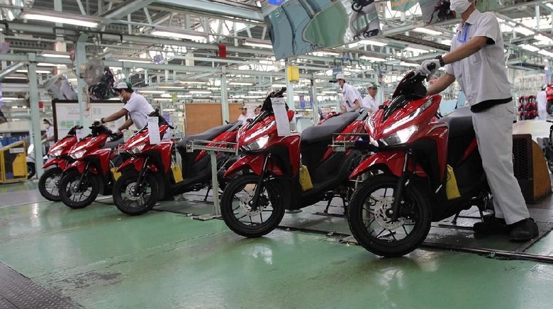 Honda Vario jadi motor Honda buatan Indonesia paling laris di luar negeri Foto: Dok. AHM. Honda Vario jadi motor Honda buatan Indonesia paling laris di luar negeri Foto: Dok. AHM.