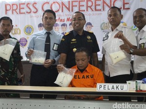 Sembunyikan 2,6 Kg Sabu di Vacuum Cleaner, Penumpang Pesawat Diamankan