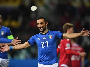 Kualifikasi Piala Eropa: Italia Lumat Liechtenstein 6-0