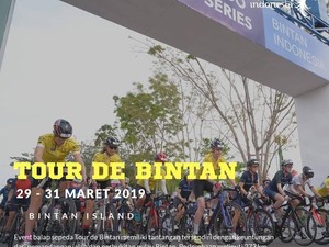 Ada Peserta Tertua dari Inggris di Tour de Bintan 2019