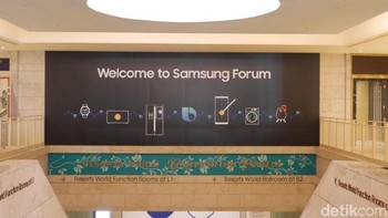 Samsung Forum adalah event pameran furniture home appliance tahunan dari Samsung. (Foto: detikINET/Josina)