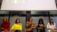 Para caleg yang hadir itu diantaranya Caleg PDI Perjuangan Nuraini, Caleg Partai Golkar Christina Aryani, Caleg Partai Hanura  Arief Patramijaya, Caleg PAN Dian Islamiati Fatwa dan Caleg PSI Tsamara Amany.