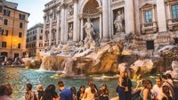 Menyusul di peringkat ketiga ada Roma, Italia yang terkenal dengan Air Mancur Trevi dan Colosseum (iStock)
