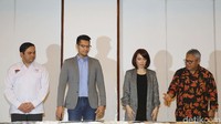 Acara tersebut dihadiri oleh Ketua KPU Arief Budiman didampingi Komisioner KPU Viryan Aziz. 