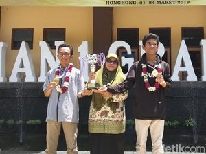 Hebat! 2 Siswa SMAN 1 Grabag Sabet Emas di Hongkong Berkat Nasi Beton