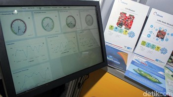 Produk-produk teknologi seperti motor listrik, excavator modern dan masih banyak lagi turut ditampilkan dalam pameran kemajuan teknologi di Kementerian Perindustrian.