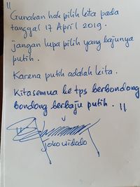 TKN Jokowi: TPS itu Singkatan Tusuk Putih Saja