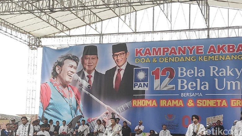 Kampanye PAN, Rhoma Irama: Islam Harus Maju Jangan Mau Diadu Kampanye PAN, Rhoma Irama: Islam Harus Maju Jangan Mau Diadu