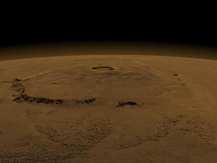 Wujud Olympus Mons yang Tiga Kali Lebih Tinggi dari Everest