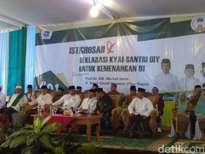 Disambut Bukan Islam Galak, Maruf Hadiri Deklarasi Kiai di Yogya