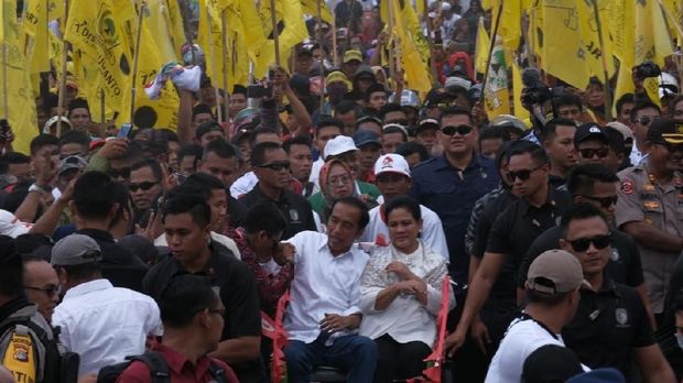 Jokowi di Mamuju /