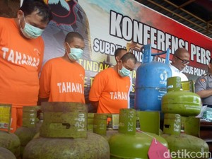 Polda Jateng Bongkar 3 Lokasi Suntik LPG Beromzet Ratusan Juta Rupiah