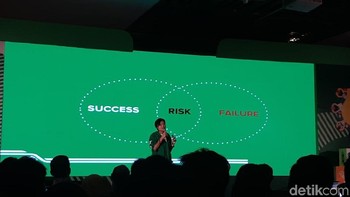 Tan Hooi Ling juga memberi tiga hal yang dapat dilakukan para pemimpin startup saat membuat kesalahan, yaitu refleksi, istirahat, dan memulai lagi (reflect, rest, reset).