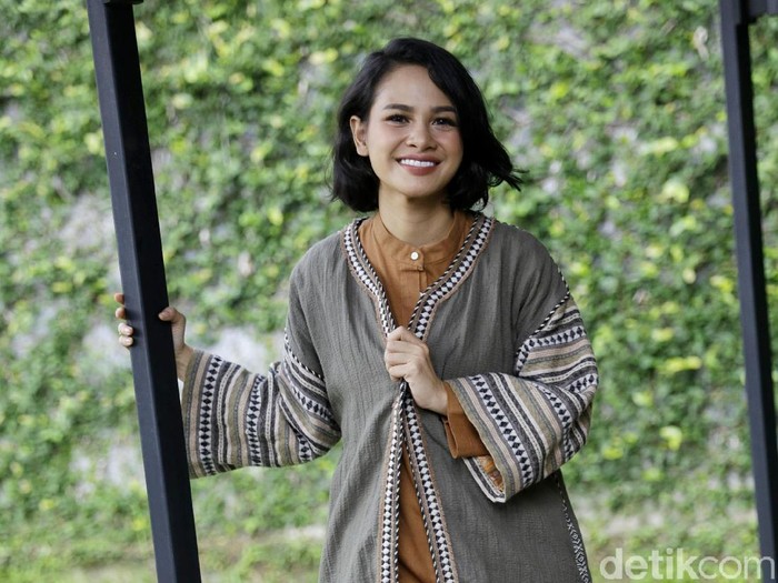 Andien saat ditemui di kawasan Kemang.