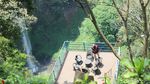 Foto: Curug Cimahi yang Eksotis di Bandung Barat