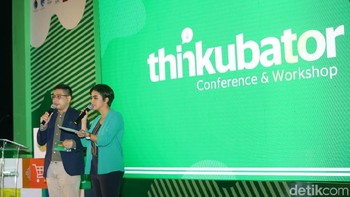 Lewat Thinkubator, pelaku startup berkesempatan mendapat bimbingan dan ilmu baru dari para praktisi startup dari berbagai bidang dalam suatu konferensi, diskusi dan workshop bersama para expert.