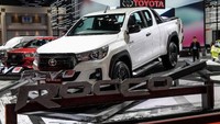 Revo Rocco yang merupakan varian garang dari Hilux juga dipamerkan. Istimewa/Toyota.