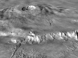 Wujud Olympus Mons yang Tiga Kali Lebih Tinggi dari Everest
