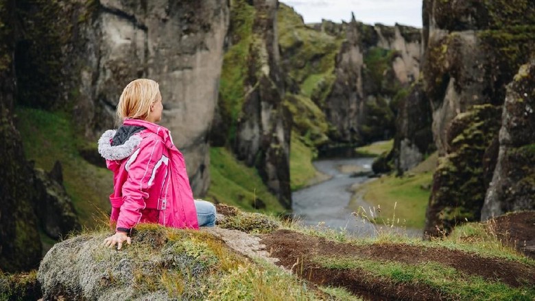 Ilustrasi turis di Islandia (iStock) Ilustrasi turis di Islandia (iStock)